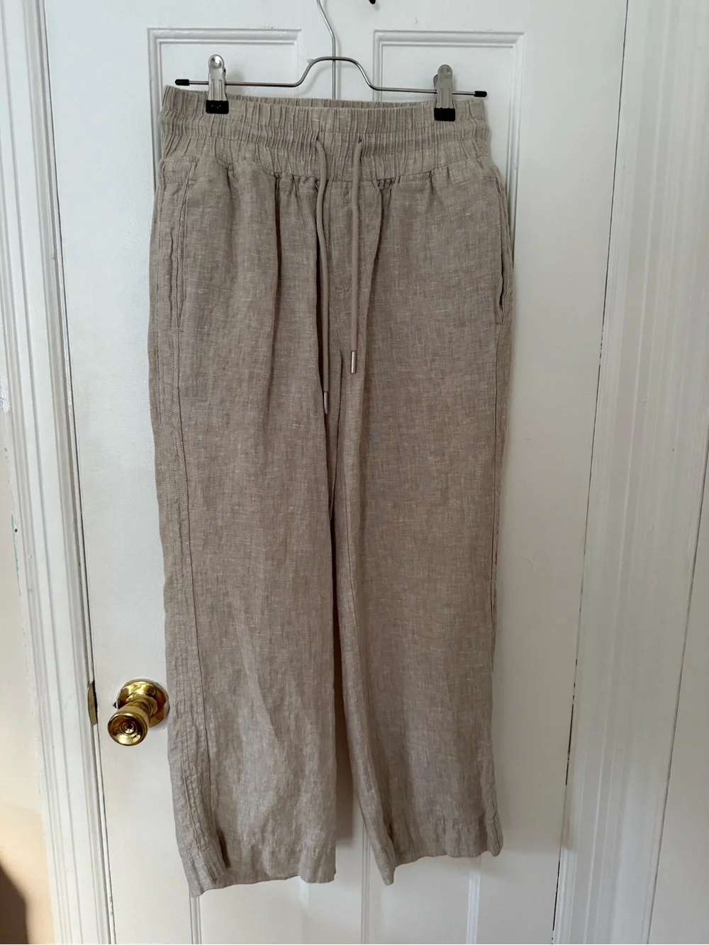 Quince 100% European Linen Wide Leg Pants